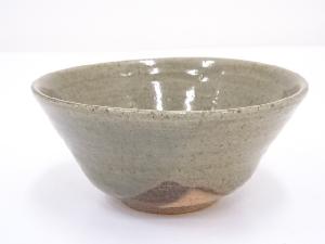 作家物　灰釉茶碗